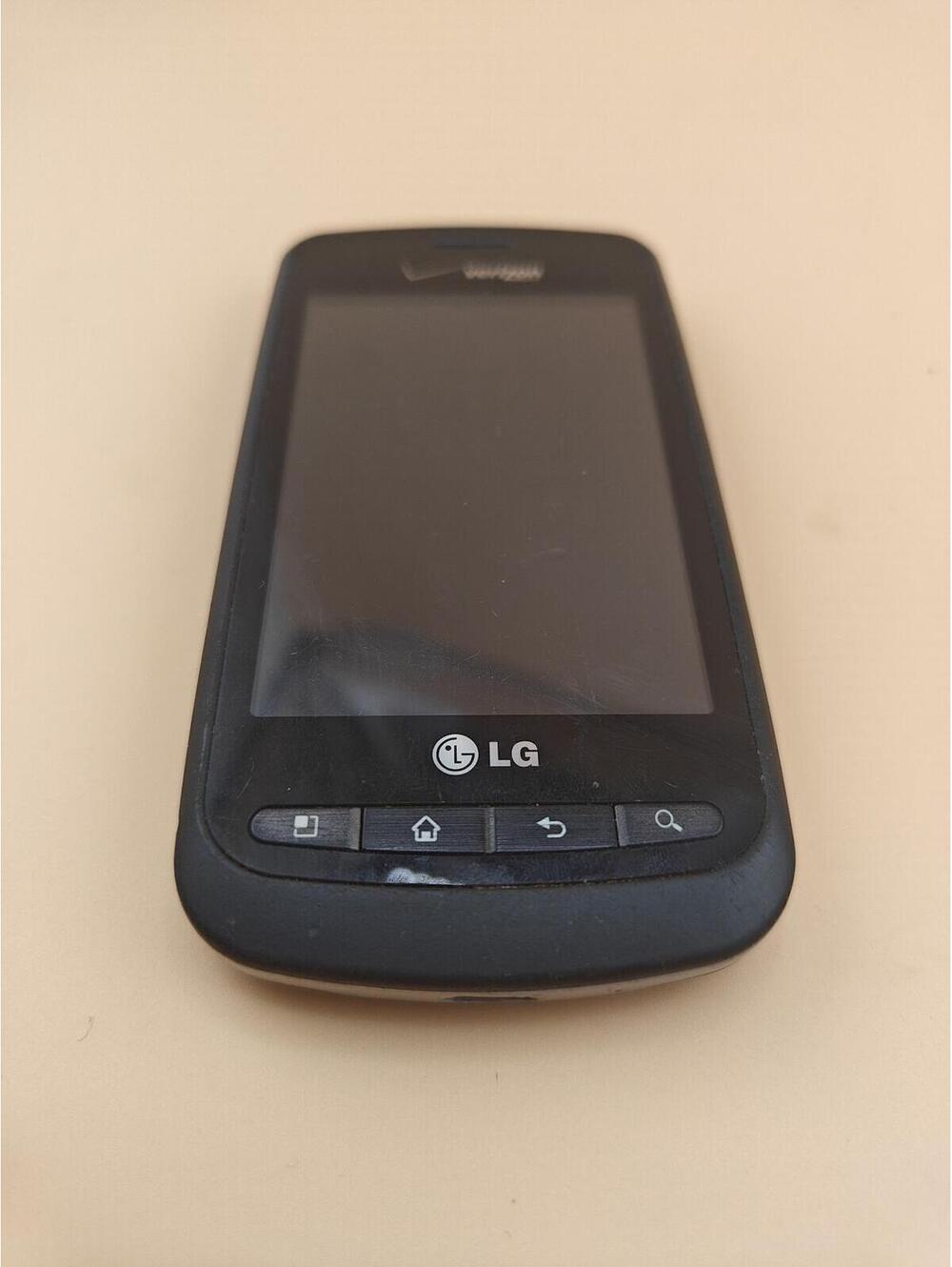 LG Vortex VS660 Verizon Wireless Black Android Smartphone WiFi 3G MP3 WORKS